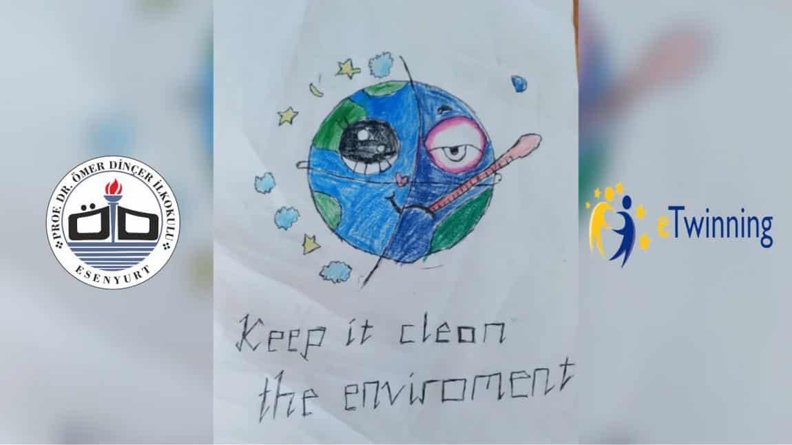 Clean Environment Adlı e-twinning Projemizin Logo Seçimi Yapıldı