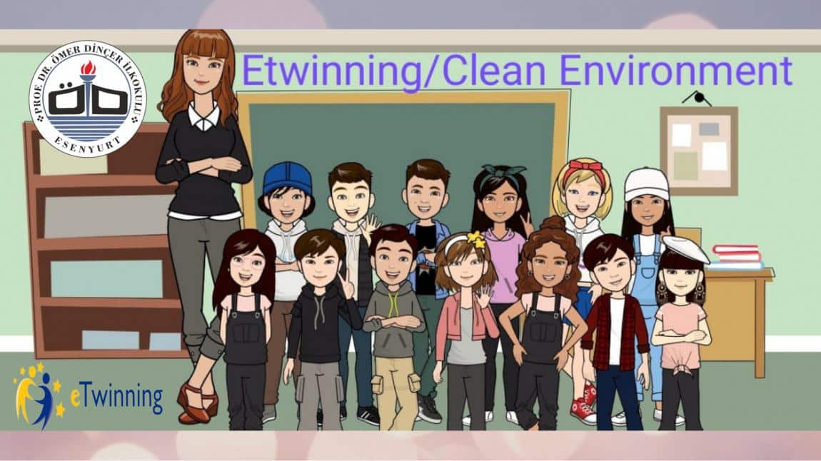 Clean Environment Adlı e-twinning Projemizin Atık Kağıtlar Etkinliği